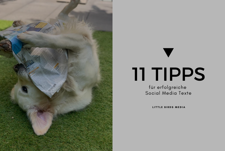 11 Tipps für das Texten erfolgreicher Soclal Media Beträge