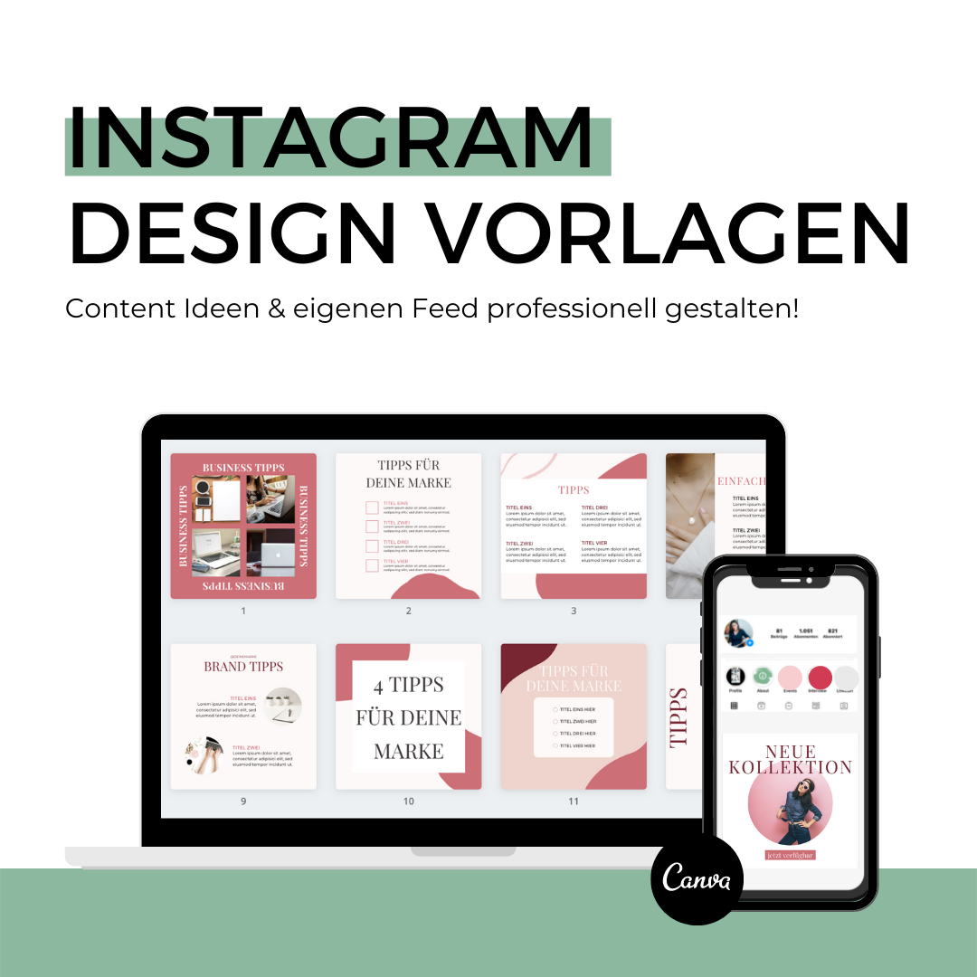 Instagram Design Vorlagen