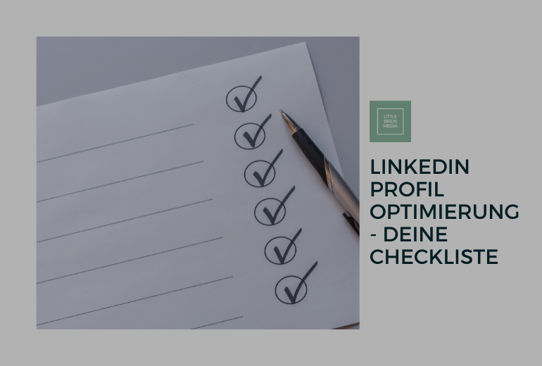 LinkedIn Profil Optimierung
