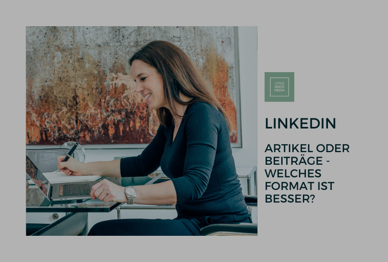 LinkedIn Beitraege oder Artikel