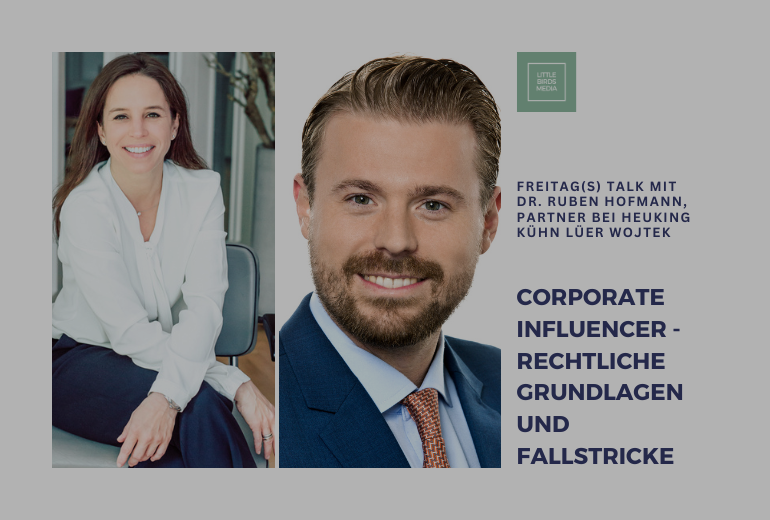Corporate Influencer Programm -rechtliche Grundlagen
