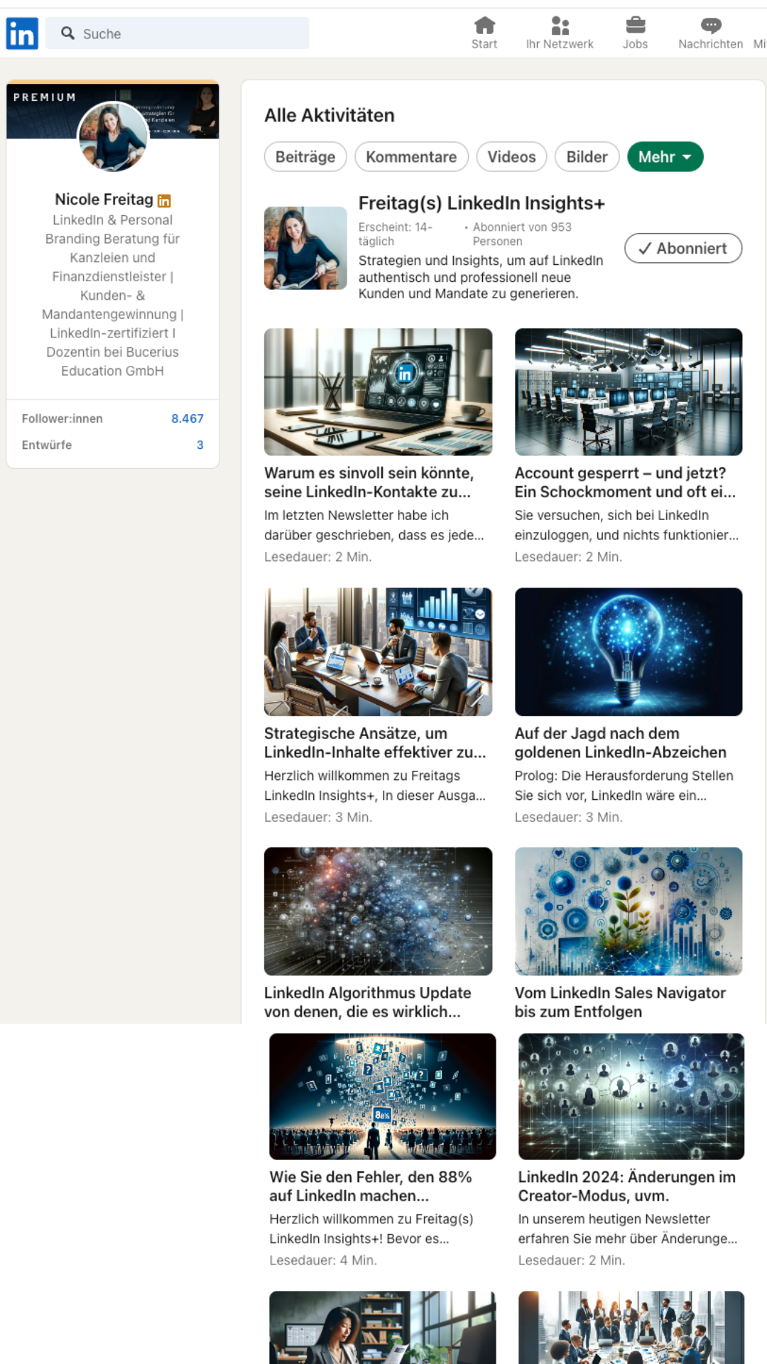 LinkedIn Newsletter